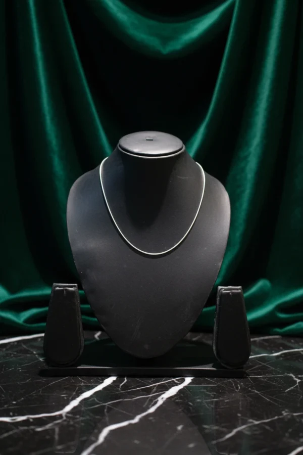 925 Silver Thick Snake Chain Necklace