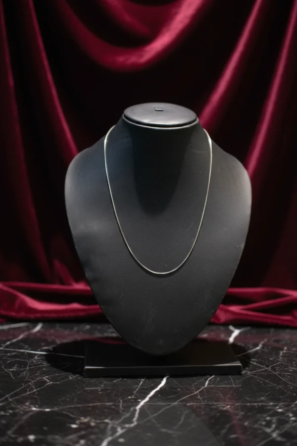 925 Silver Thin Snake Chain Necklace